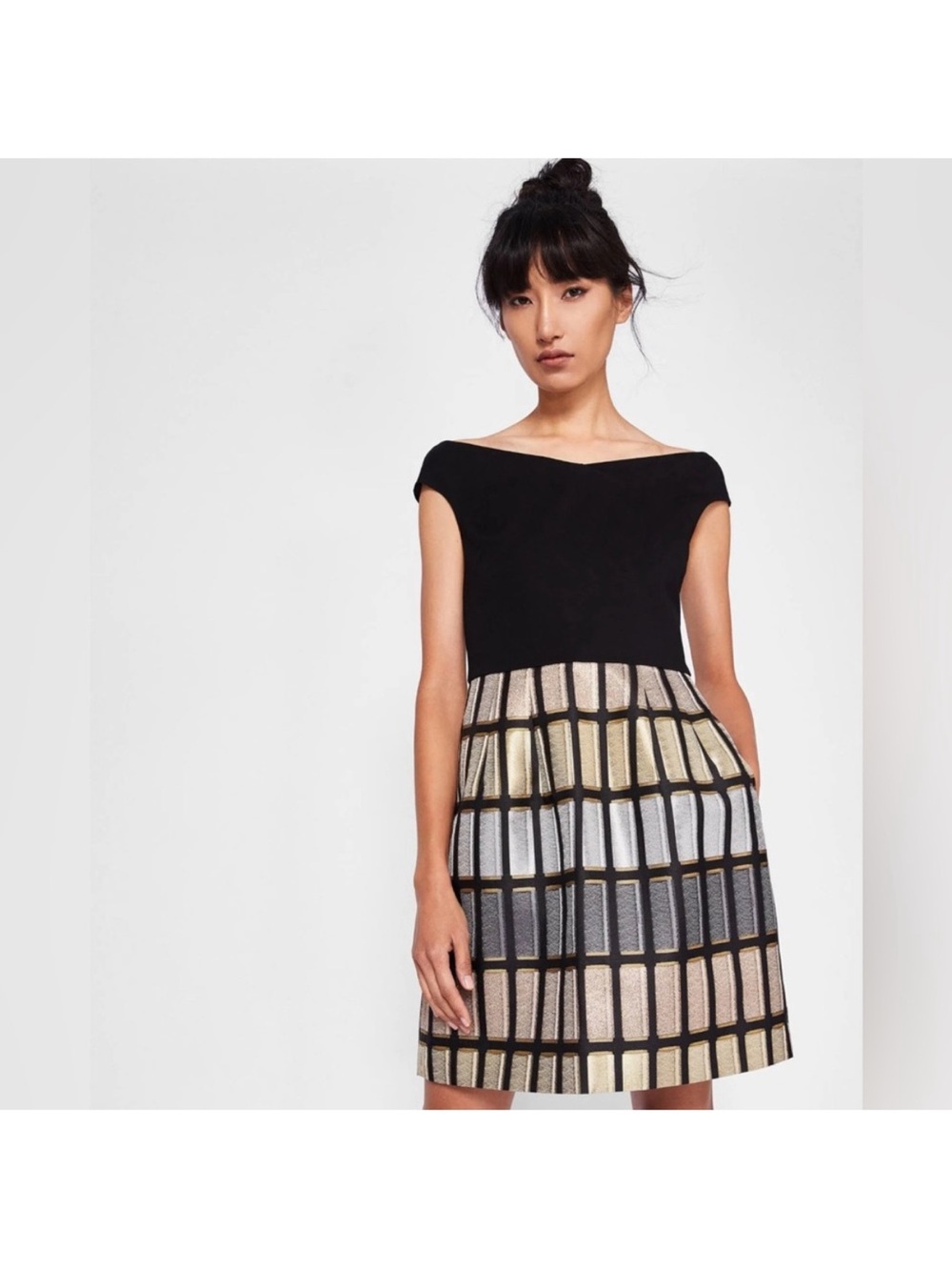 Ted Baker “Spool” dress with Rose Gold Zipper
